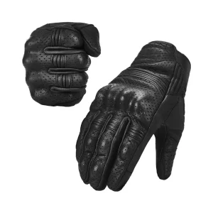 Leather Motorbike Gloves